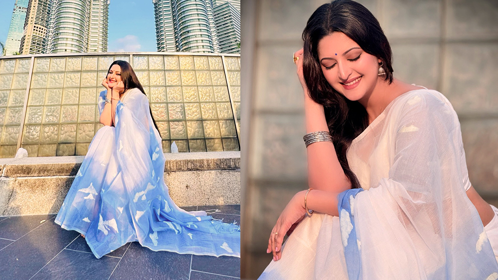 ‘শুদ্ধ সাদা এক মেয়ের জীবন’— ছবিতে জীবনের গল্প বললেন পরীমণি