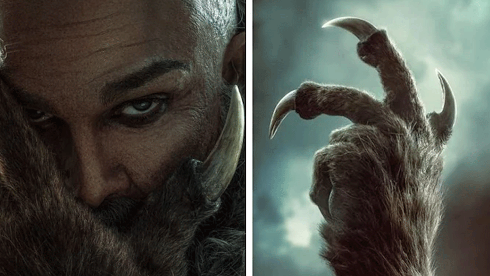 নতুন সিনেমার পোস্টারে ভয়ঙ্কর লুকে আল্লু অর্জুন